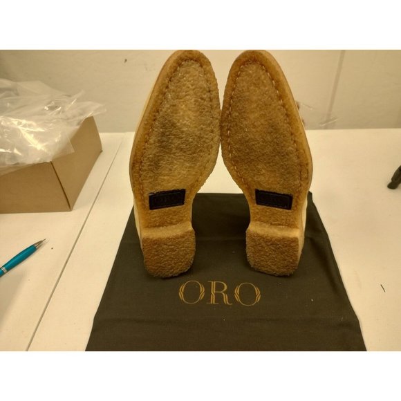 ORO Mens Classic Tan Chelsea Boots $325 main image 4